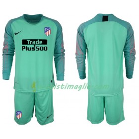 Divisa di Calcio Atlético Madrid Portiere Bambino Maglia 2018/2019 Manica Lunga